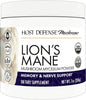 Host Defense Lion's Mane Mushroom Powder for Brain and Nerve Health to Support Immune and Nervous Systems - imprüv  