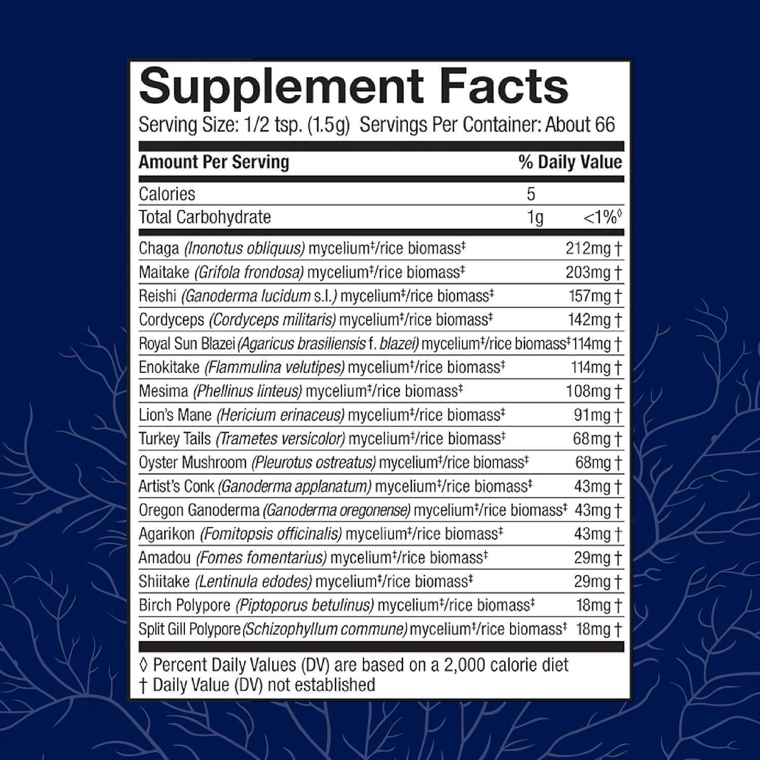 Host Defense MyCommunity 17 Species Mushroom Powder Blend for Comprehensive Immune Support - imprüv  