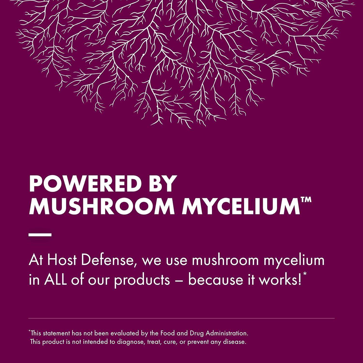 Host Defense Turkey Tail Mushroom Powder Blend for Immune Modulation and Gut Microbiome Balance - imprüv  