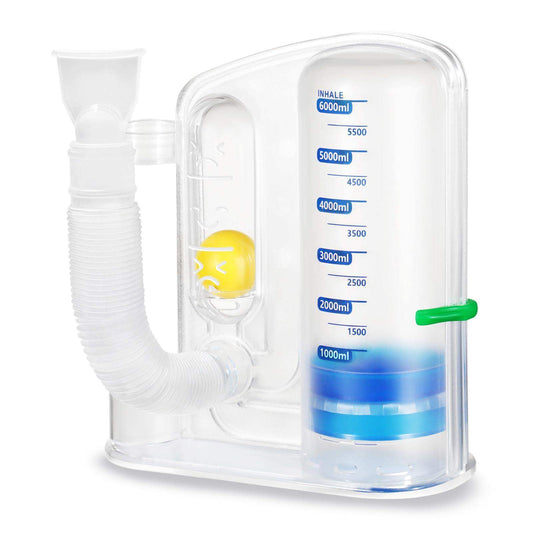 Incentive Spirometer Breathing Exercise Device and Deep Breathing Trainer for Lung Health - imprüv  