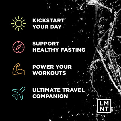LMNT Zero Sugar Electrolyte Drink Mix Variety Pack for Hydration Support Energy Balance and Low-Carb Lifestyle