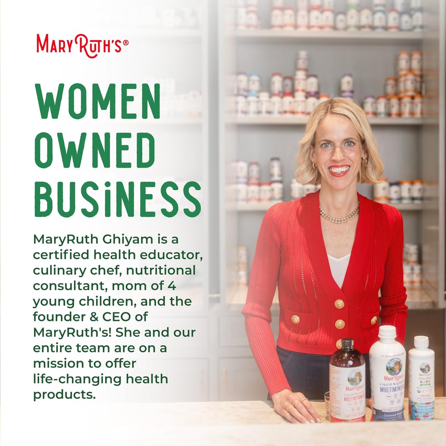 Organic iodine drops by MaryRuth Organics to support thyroid function, energy, and metabolism with 450 servings of potassium iodide in a clean, vegan formula.