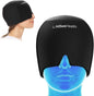 Migraine Relief Ice Cap, Cold Therapy Head Wrap for Headaches, Facial Tension, and Sinus Pressure - imprüv  
