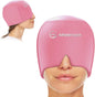 Migraine Relief Ice Cap, Cold Therapy Head Wrap for Headaches, Facial Tension, and Sinus Pressure - imprüv  