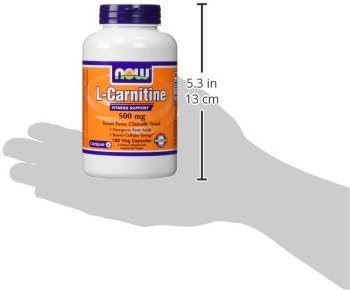 NOW Foods L-Carnitine 500 mg supports sports energy, fat metabolism, and cellular fuel with a vegan formula featuring clinically tested Carnipure™ L-Carnitine.