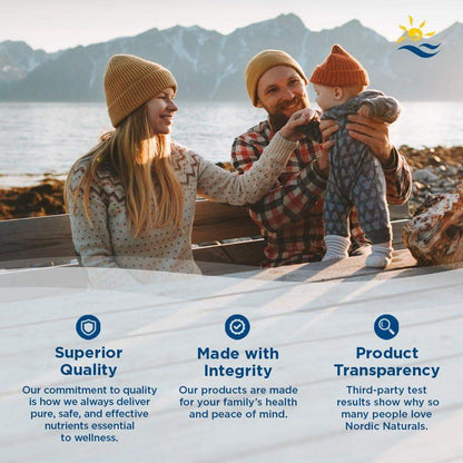 Nordic Naturals Omega-3 with CoQ10, 1280mg EPA+DHA for Heart and Brain Health - imprüv  