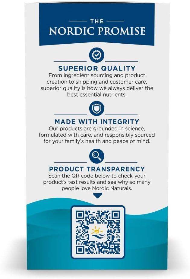 Nordic Naturals Omega-3 with CoQ10, 1280mg EPA+DHA for Heart and Brain Health - imprüv  