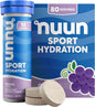 Nuun Sport Electrolyte Water-Soluble Tablets with 5 Essential Electrolytes for Hydration and Only 1g Sugar - imprüv  