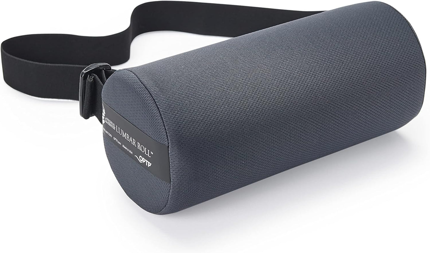 OPTP Original McKenzie Lumbar Roll, Mid-Density Support for Lower Back Pain Relief and Postural Alignment - imprüv  