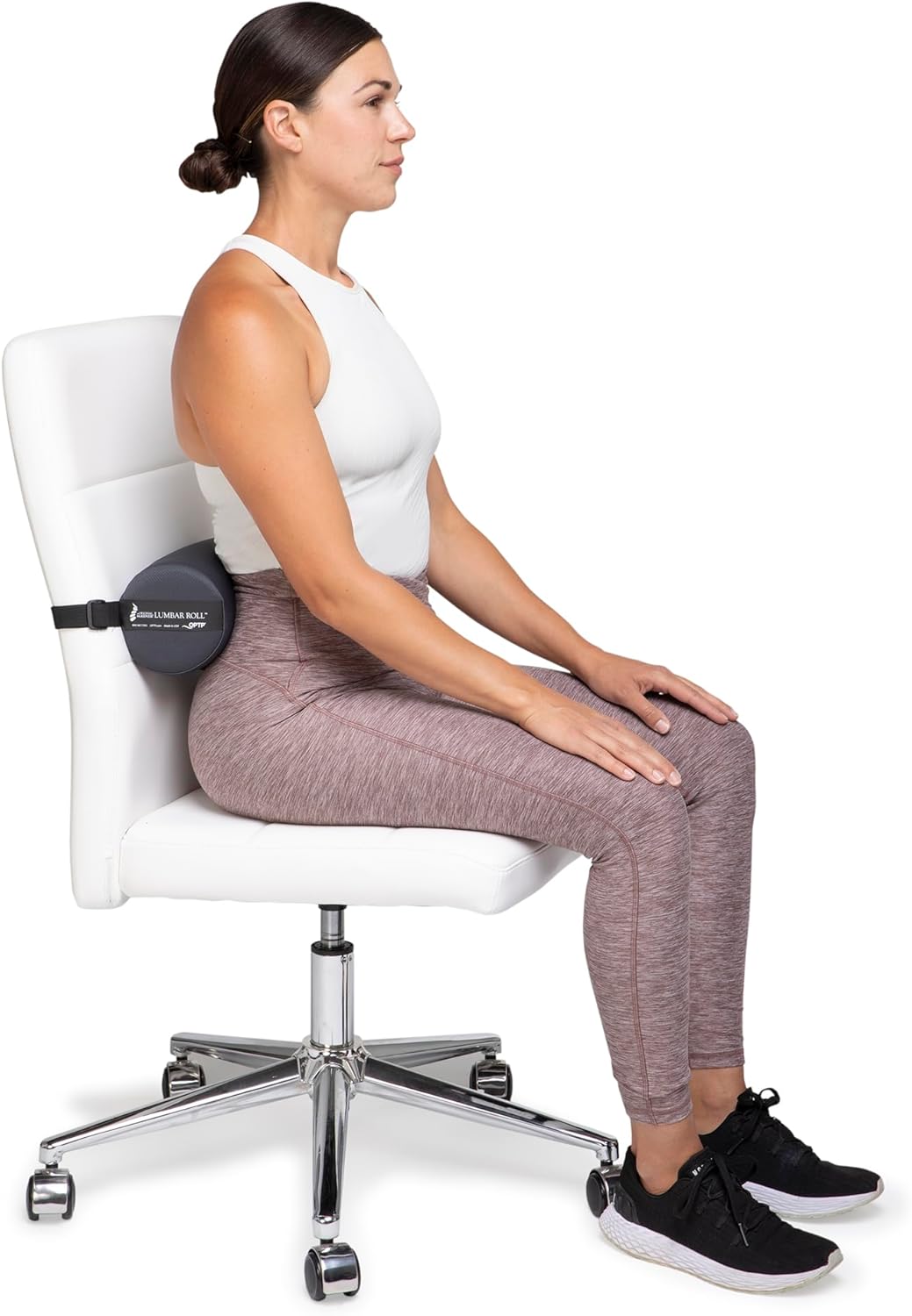 OPTP Original McKenzie Lumbar Roll, Mid-Density Support for Lower Back Pain Relief and Postural Alignment - imprüv  