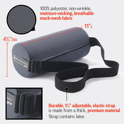 OPTP Original McKenzie Lumbar Roll, Mid-Density Support for Lower Back Pain Relief and Postural Alignment - imprüv  