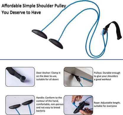 Over-the-Door Shoulder Pulley System for Passive Shoulder ROM and Rotator Cuff Recovery - imprüv  