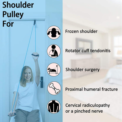 Over-the-Door Shoulder Pulley System for Passive Shoulder ROM and Rotator Cuff Recovery - imprüv  