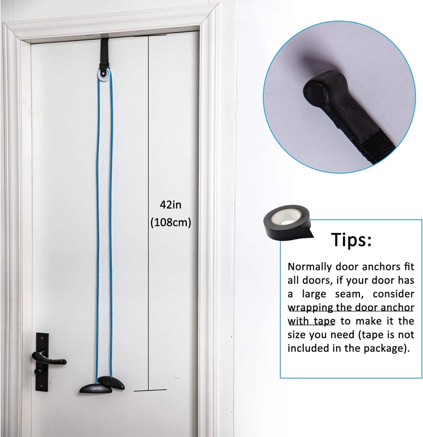 Over-the-Door Shoulder Pulley System for Passive Shoulder ROM and Rotator Cuff Recovery - imprüv  