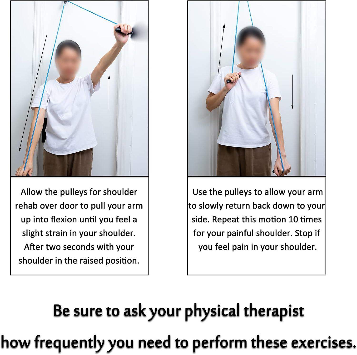 Over-the-Door Shoulder Pulley System for Passive Shoulder ROM and Rotator Cuff Recovery - imprüv  