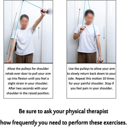 Over-the-Door Shoulder Pulley System for Passive Shoulder ROM and Rotator Cuff Recovery - imprüv  