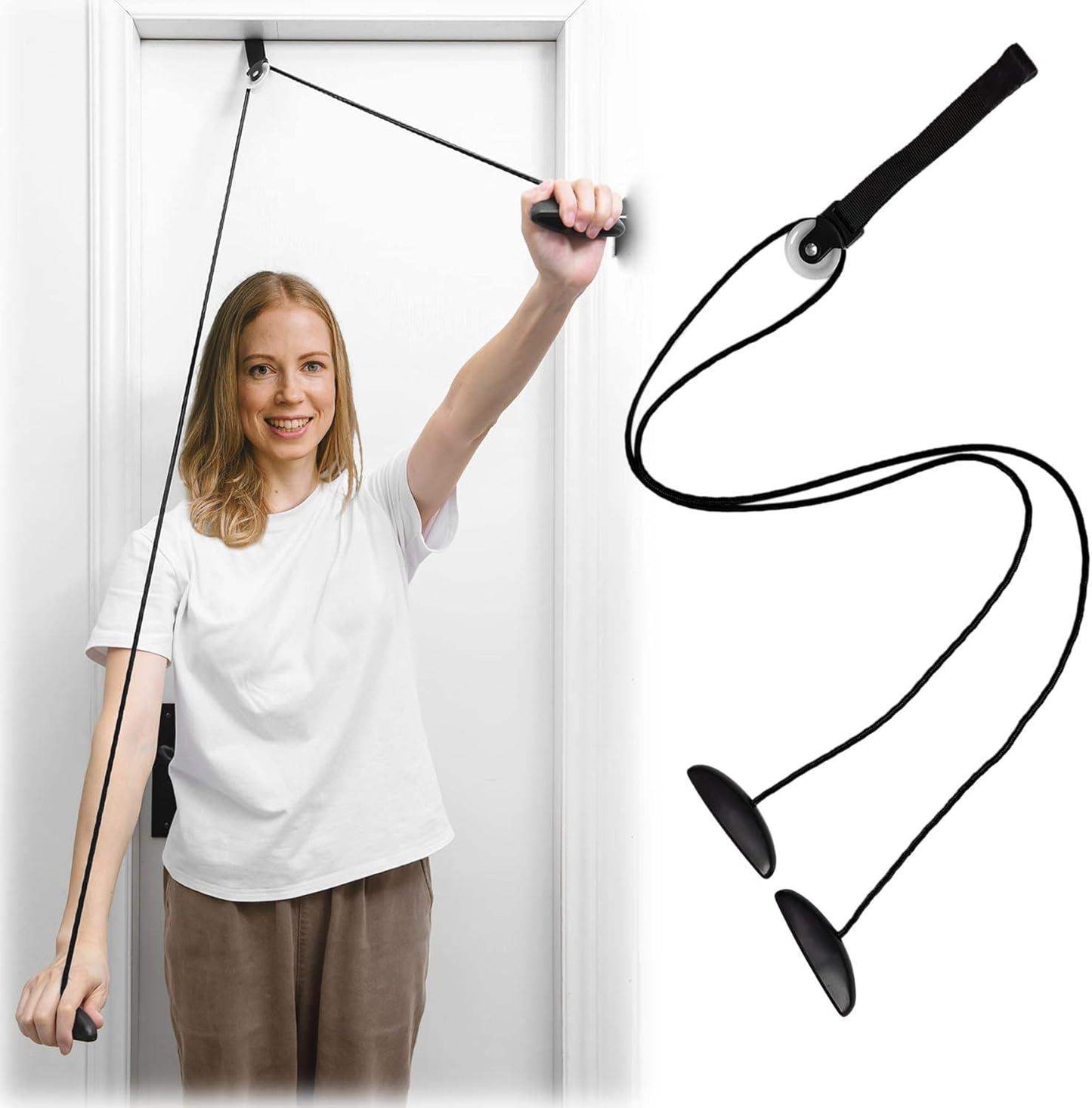 Over-the-Door Shoulder Pulley System for Passive Shoulder ROM and Rotator Cuff Recovery - imprüv  
