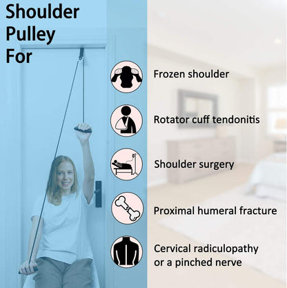 Over-the-Door Shoulder Pulley System for Passive Shoulder ROM and Rotator Cuff Recovery - imprüv  