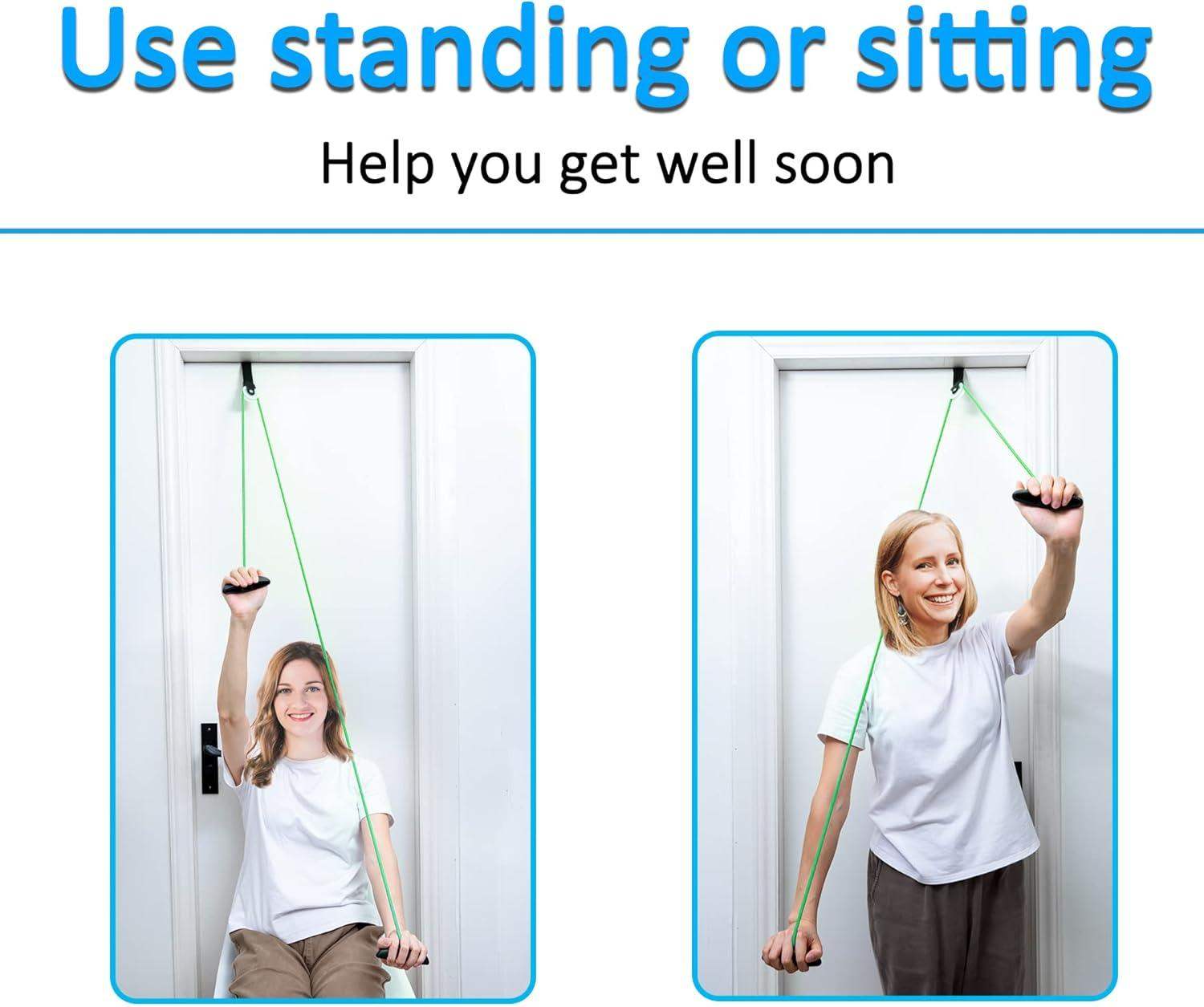 Over-the-Door Shoulder Pulley System for Passive Shoulder ROM and Rotator Cuff Recovery - imprüv  