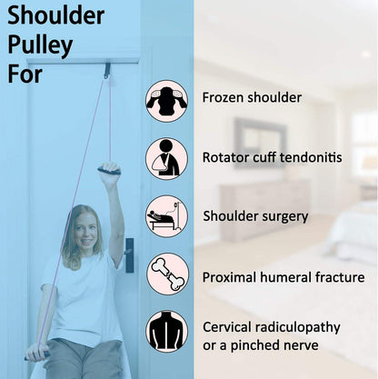 Over-the-Door Shoulder Pulley System for Passive Shoulder ROM and Rotator Cuff Recovery - imprüv  