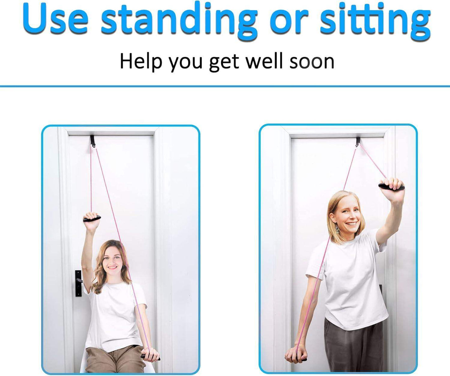 Over-the-Door Shoulder Pulley System for Passive Shoulder ROM and Rotator Cuff Recovery - imprüv  