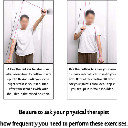 Over-the-Door Shoulder Pulley System for Passive Shoulder ROM and Rotator Cuff Recovery - imprüv  