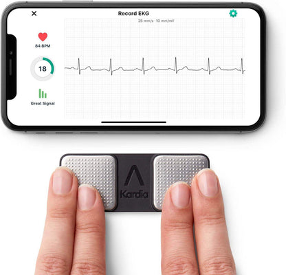 Personal EKG Biometric Heart Monitor for Easy Heart Health Tracking with 30-Second Results - imprüv  