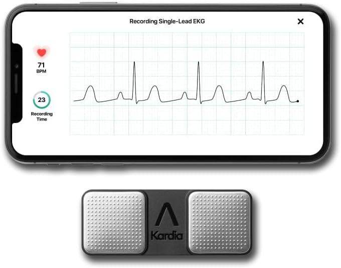 Personal EKG Biometric Heart Monitor for Easy Heart Health Tracking with 30-Second Results - imprüv  