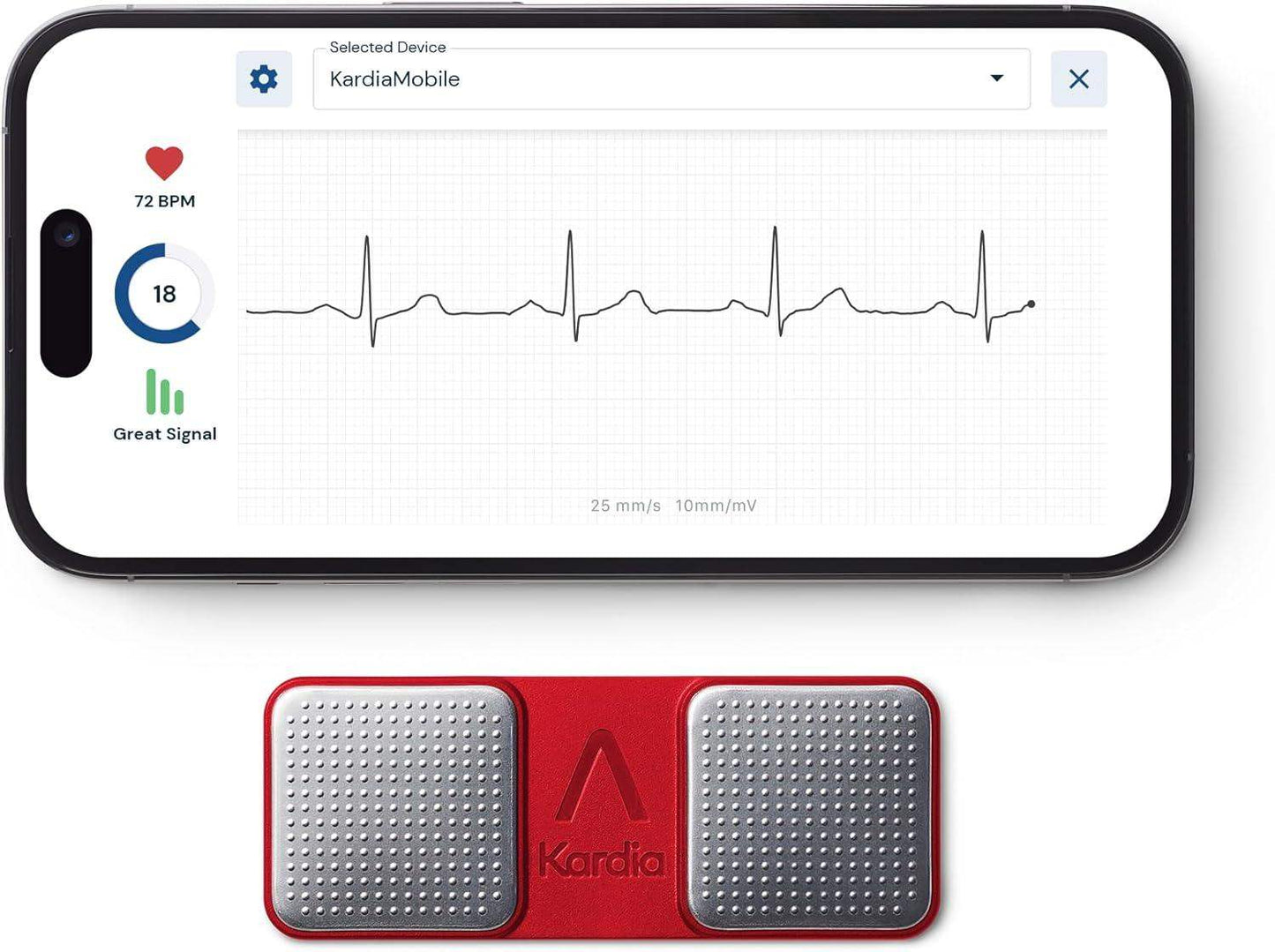 Personal EKG Biometric Heart Monitor for Easy Heart Health Tracking with 30-Second Results - imprüv  