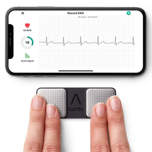 Personal EKG Biometric Heart Monitor for Easy Heart Health Tracking with 30-Second Results - imprüv  