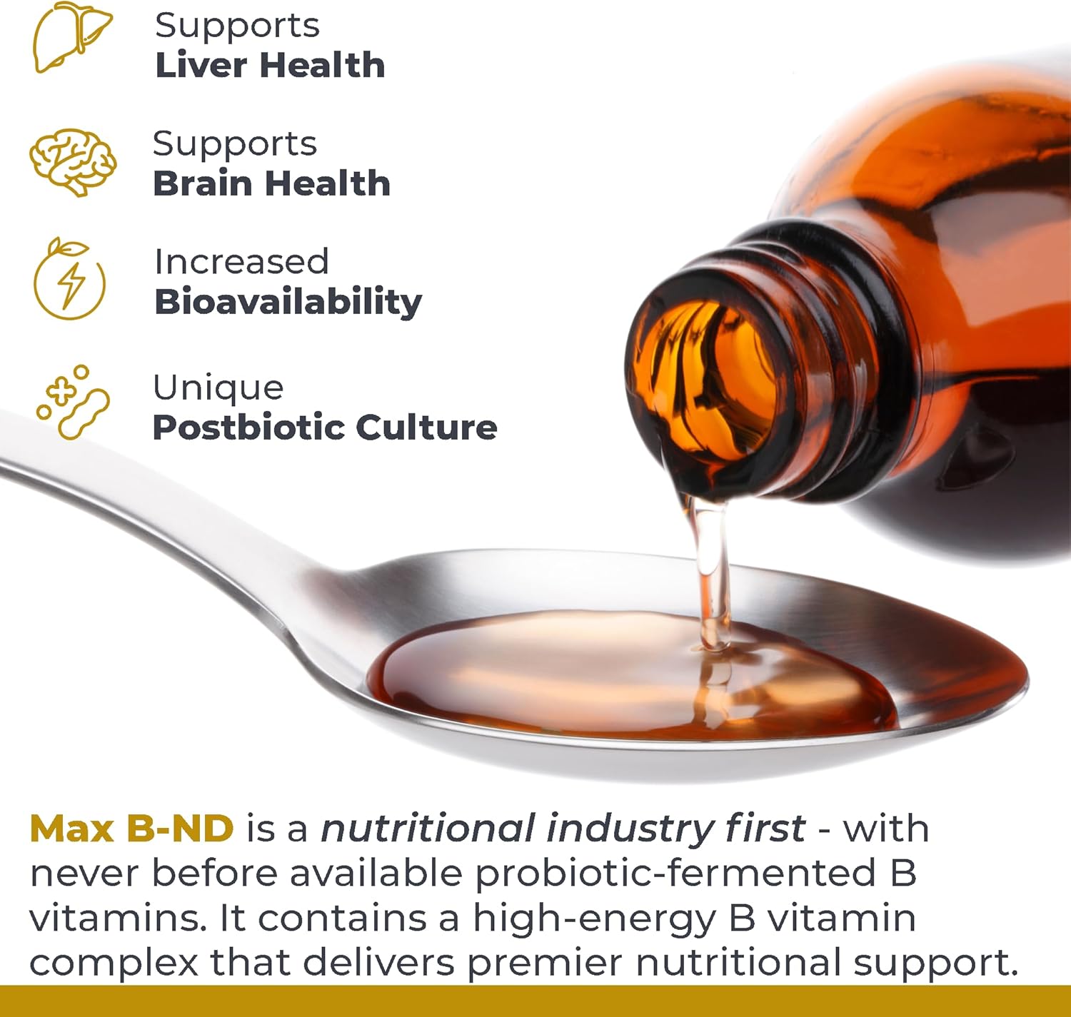 Premier Research Labs Max Liquid B-Complex Vitamin for Cellular Energy Liver Function and Cognitive Support - imprüv  