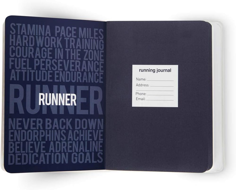 Running Journal and Daily Planner for Logging Workouts Tracking Progress and Staying Motivated with Inspirational Quotes - imprüv  