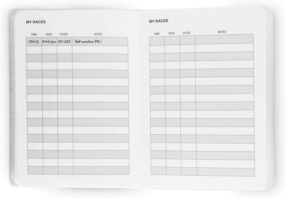 Running Journal and Daily Planner for Logging Workouts Tracking Progress and Staying Motivated with Inspirational Quotes - imprüv  