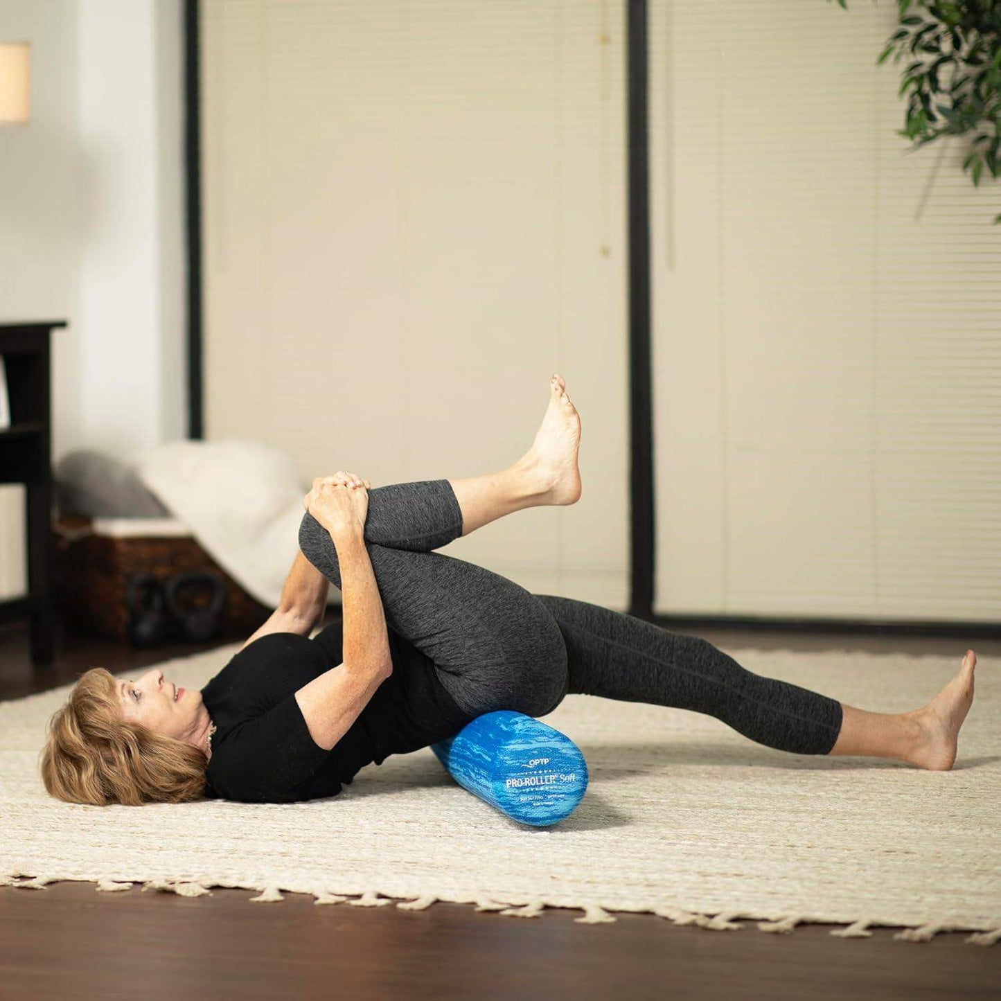 Soft Density Foam Roller, 36x6 inch for Spinal Alignment, Postural Correction, and Muscle Recovery - imprüv  