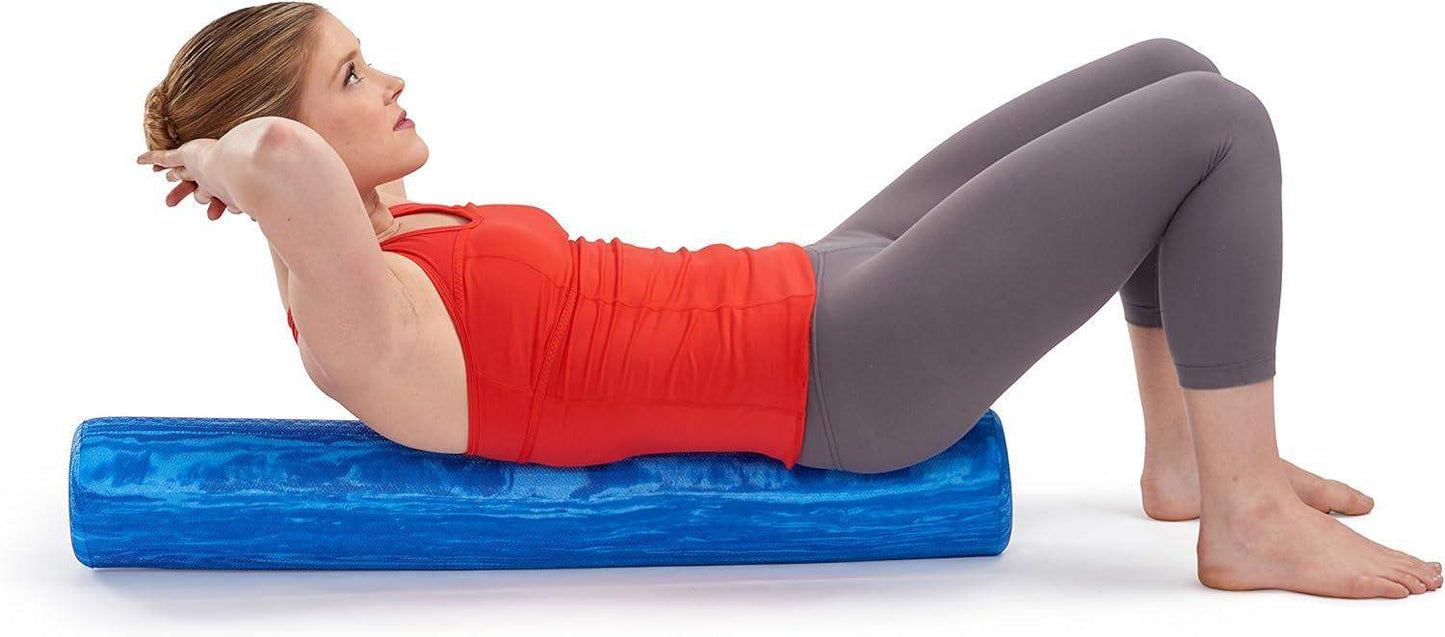 Soft Density Foam Roller, 36x6 inch for Spinal Alignment, Postural Correction, and Muscle Recovery - imprüv  