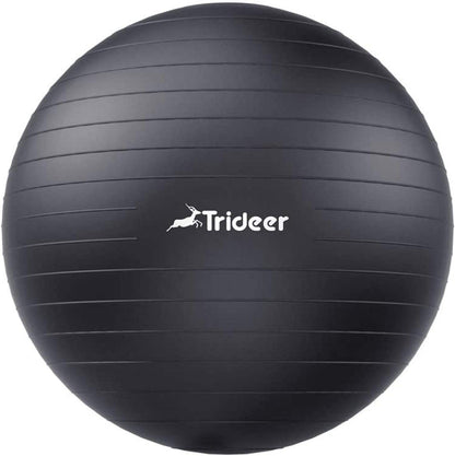 Swiss Exercise Yoga Ball for Balance and Core Stability with 5 Sizes and Quick Pump Included - imprüv  