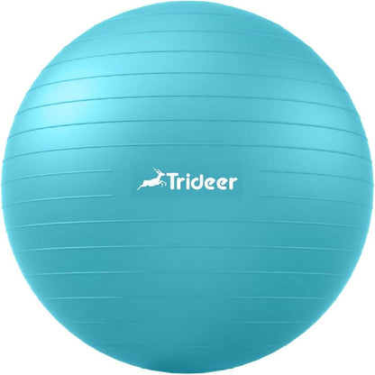 Swiss Exercise Yoga Ball for Balance and Core Stability with 5 Sizes and Quick Pump Included - imprüv  