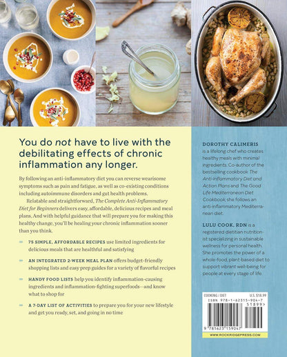 The Complete Anti-Inflammatory Diet for Beginners: A No-Stress Meal Plan with Easy Recipes to Heal the Immune System - imprüv  