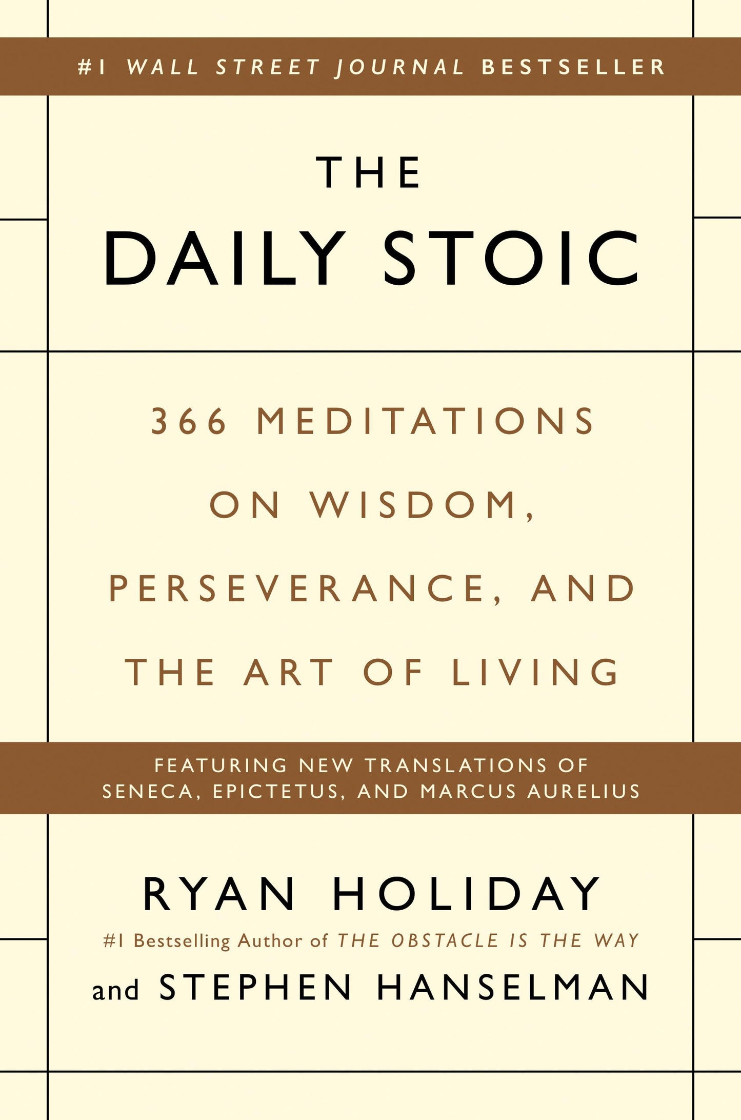 The Daily Stoic: 366 Meditations on Wisdom, Perseverance, and the Art of Living - imprüv  