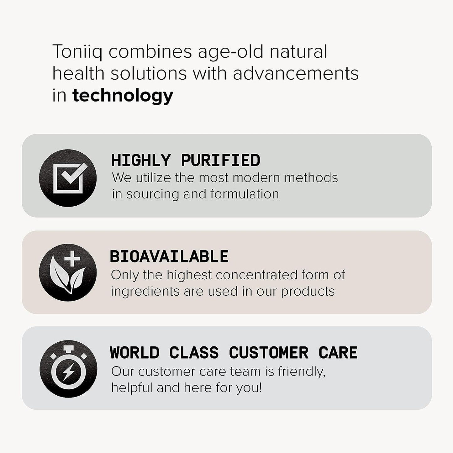 Toniiq Resveratrol Capsules, 98% Highly-Purified Trans-Resveratrol Polyphenol for Cellular Longevity and Mitochondrial Support - imprüv  