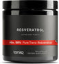 Toniiq Resveratrol Capsules, 98% Highly-Purified Trans-Resveratrol Polyphenol for Cellular Longevity and Mitochondrial Support - imprüv  