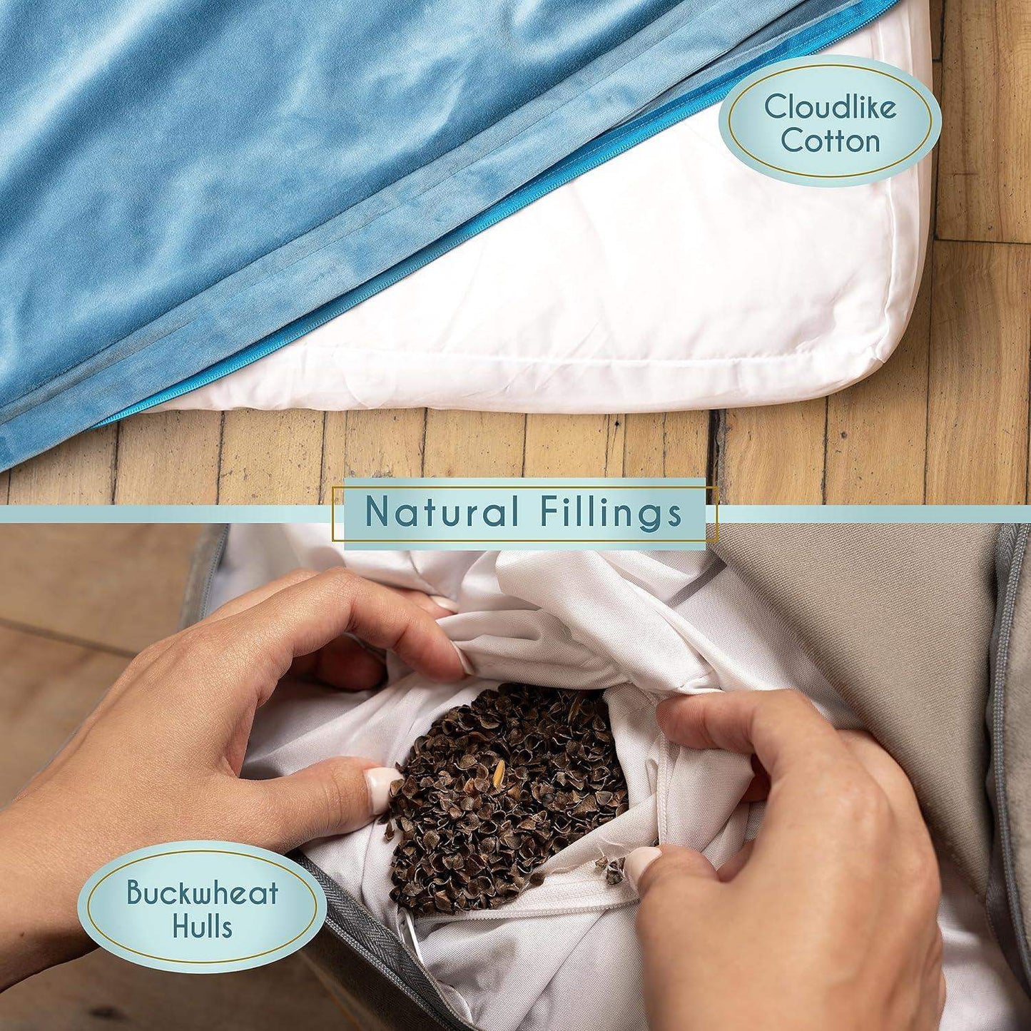 Traditional Tibetan Meditation Floor Pillow with Velvet Cover for Seated Posture Support - imprüv  