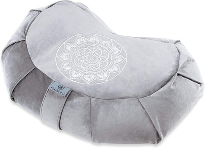 Traditional Tibetan Meditation Floor Pillow with Velvet Cover for Seated Posture Support - imprüv  