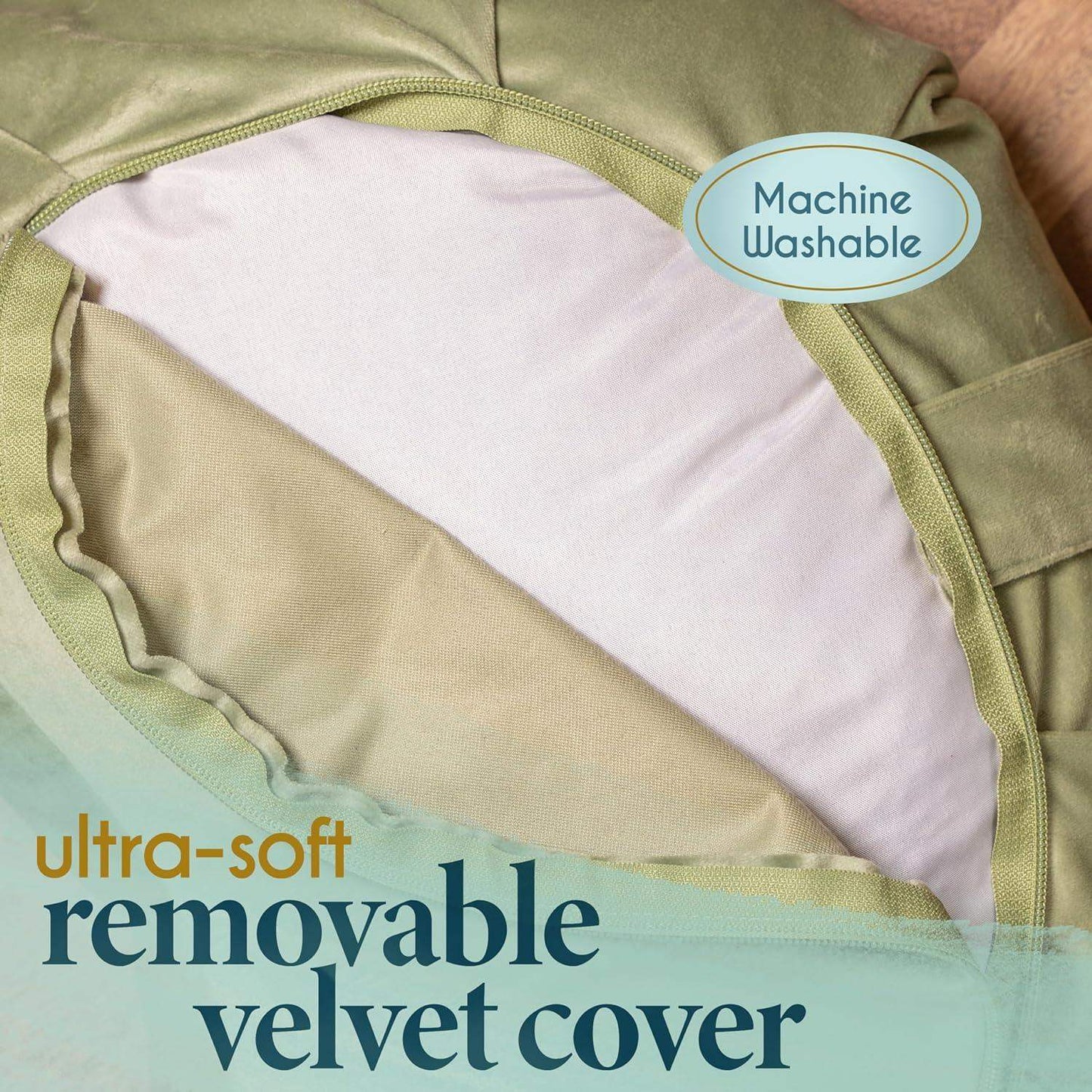 Traditional Tibetan Meditation Floor Pillow with Velvet Cover for Seated Posture Support - imprüv  