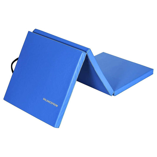 Tri-Folding 2-Inch Thick Gymnastics Mat for Home Gym and Cushioned Floor Exercises - imprüv  