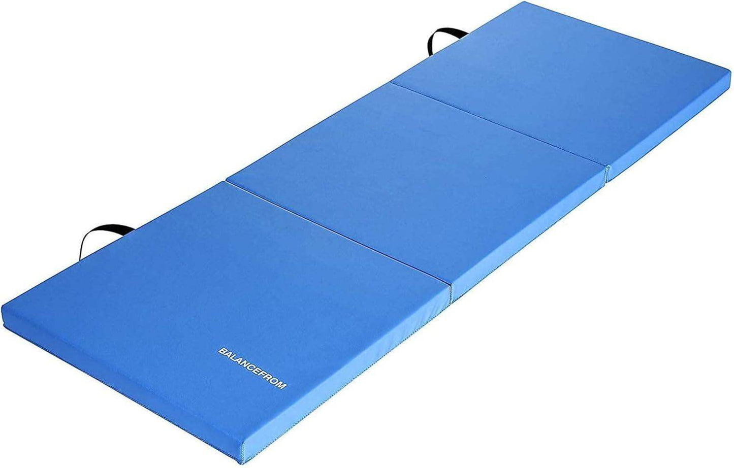 Tri-Folding 2-Inch Thick Gymnastics Mat for Home Gym and Cushioned Floor Exercises - imprüv  