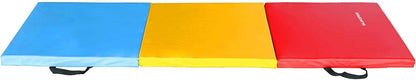 Tri-Folding 2-Inch Thick Gymnastics Mat for Home Gym and Cushioned Floor Exercises - imprüv  