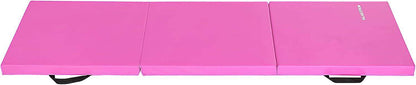 Tri-Folding 2-Inch Thick Gymnastics Mat for Home Gym and Cushioned Floor Exercises - imprüv  