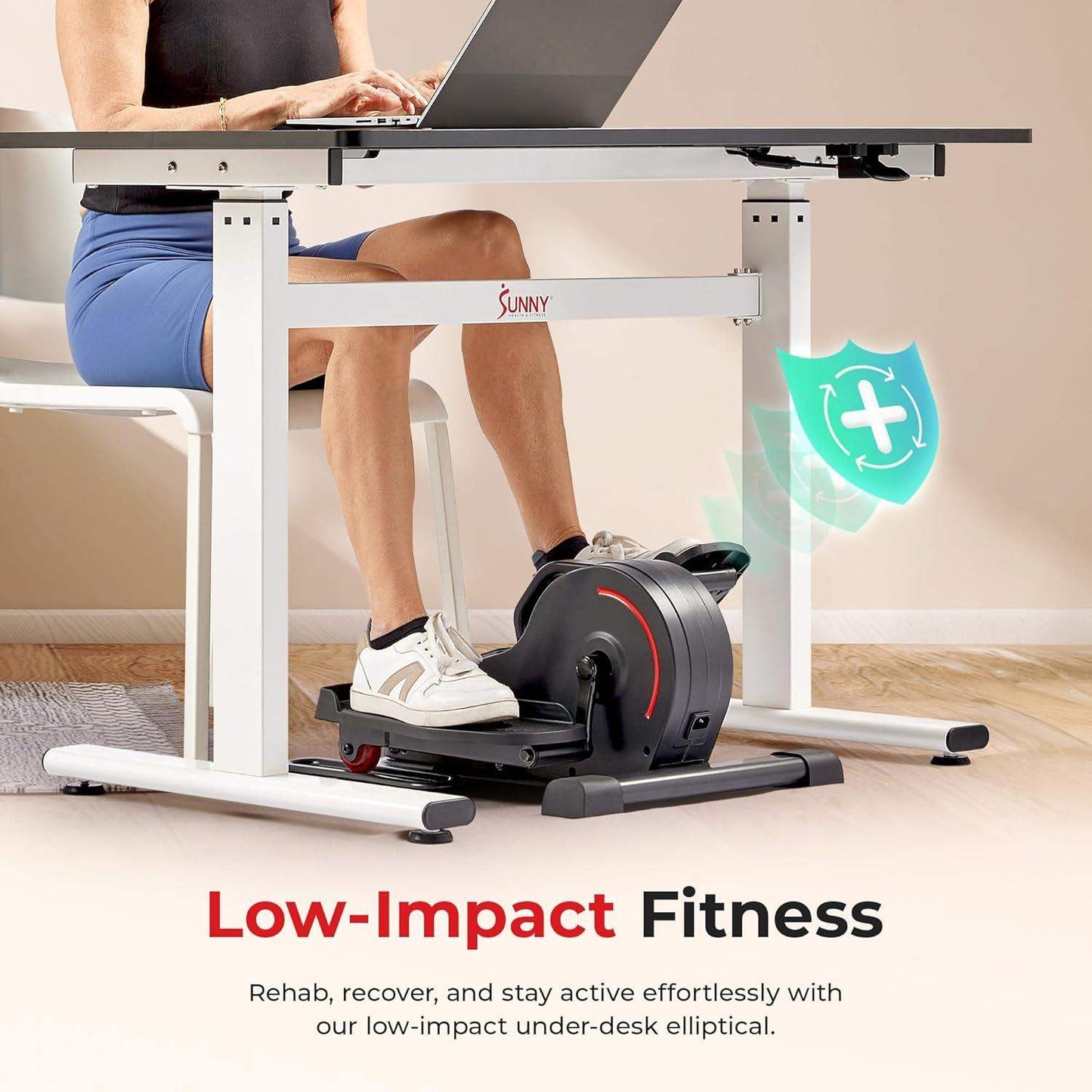 Under Desk Elliptical for Low-Impact Pedal Exercise with Classic, Smart and Motorized Options - imprüv  