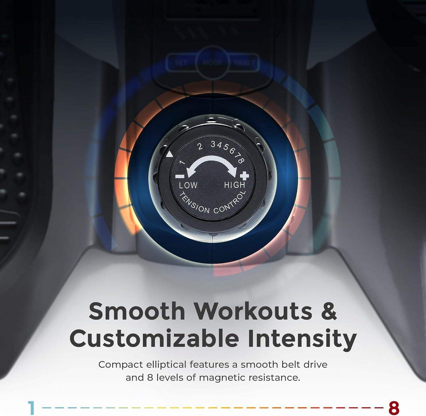 Under Desk Elliptical for Low-Impact Pedal Exercise with Classic, Smart and Motorized Options - imprüv  